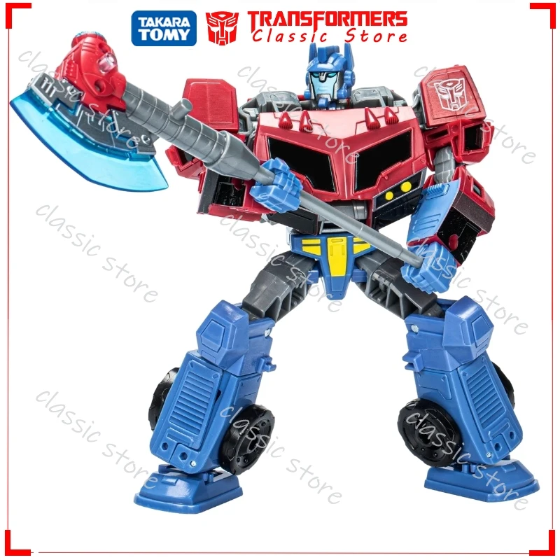 In Stock Classic Transformers Toys Legacy United Voyage Class Animated Universe Optimus Prime Cybertron Autobots Action Figures