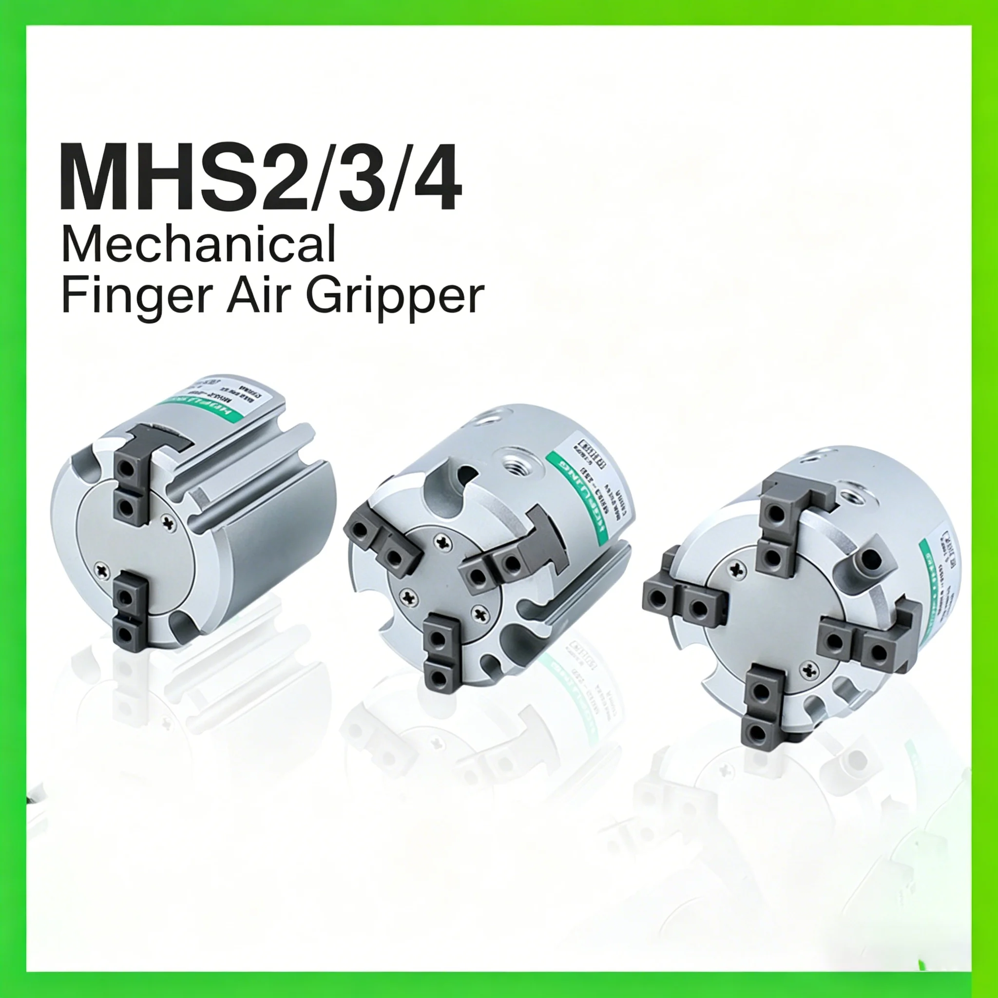MHS 16D 20D 25D 32D 40D 63D 80D Two-jaw Three-jaw Air Gripper MHS2/MHS3/MHS4 Series  Parallel Type Pneumatic Gripper