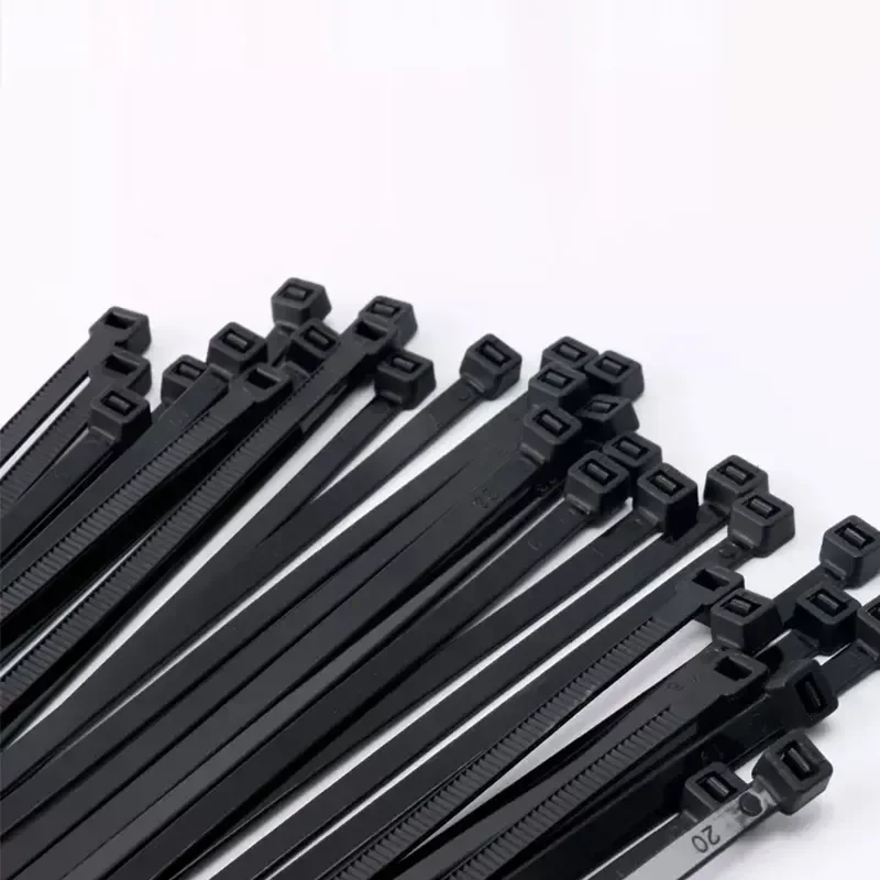 Self-locking Plastic Nylon Tie 300mm Black Fastening Strap 250mm Cable-Tie-Set 400 Cable Tie Fastening Ring Zip Wraps Strap Tie