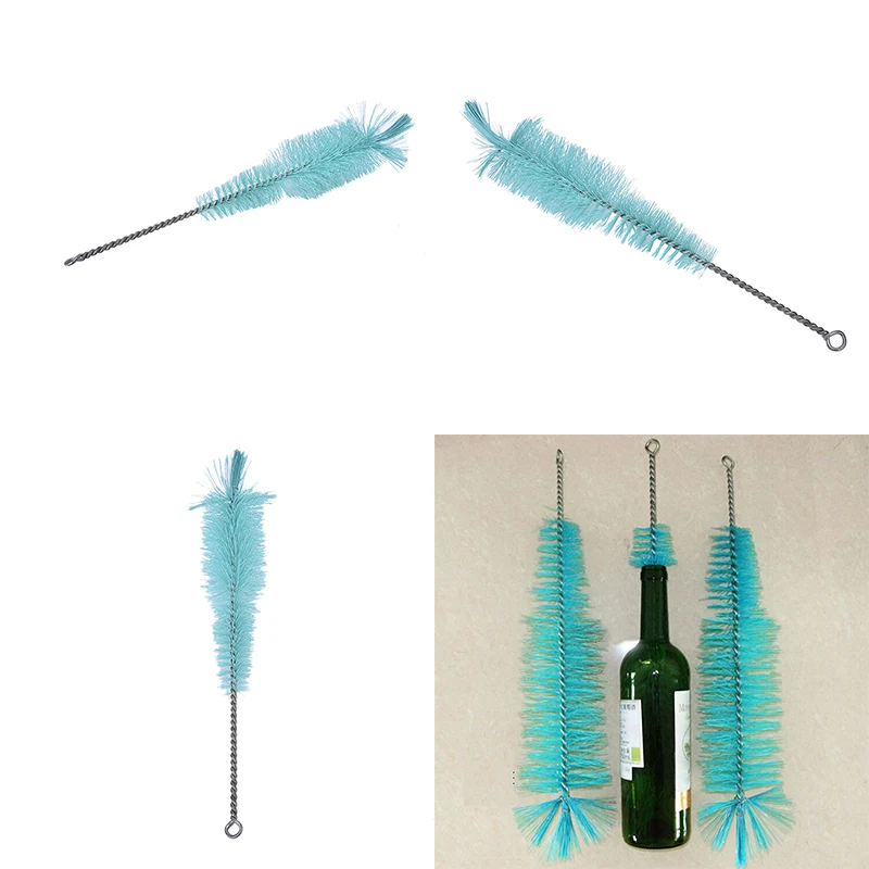 Nylon Bottle Cleaning Brush Beer Brew Tube Spout Cleaner Kitchen Cleaning Tools Test Tube Brush Wine Bottle Brush Чистящая Щетка