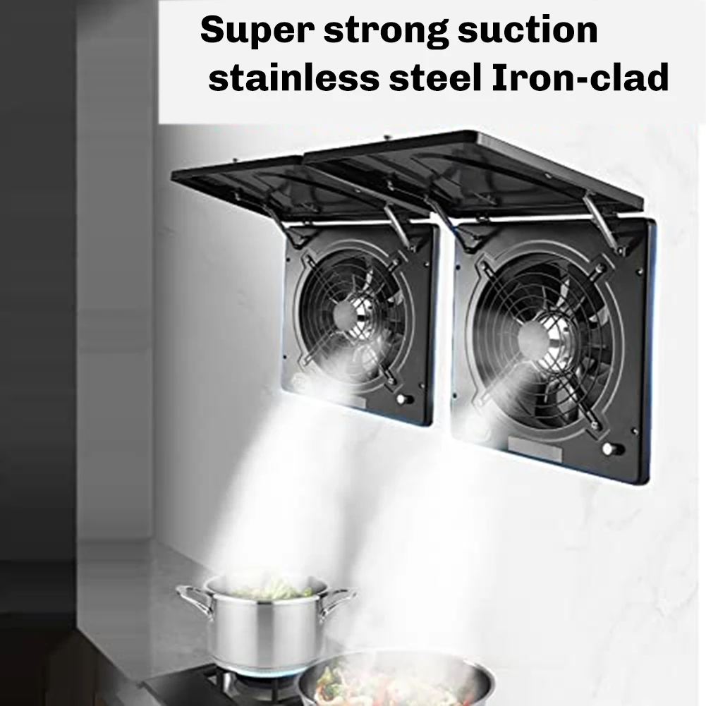 

【Горящее предложение】 10-дюймовая высокоскоростная мини-вытяжка для кухни, подвесной настенный вентилятор для окон