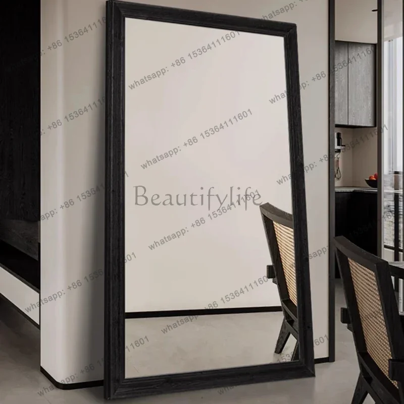 LD Modern Decoration Mirror Full Body Standing Girls Men Long Luxury Bedroom Bathroom Funky Mirror Square   Home Products