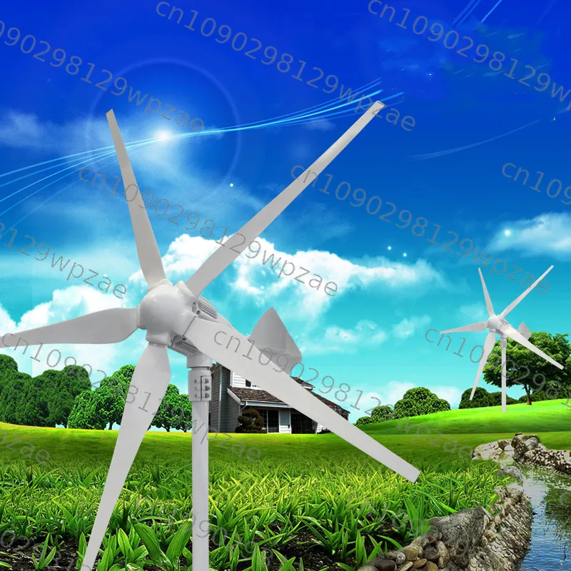 500W Small Wind Turbine Homemade Wind Generator With 3 Blades/5 Blades