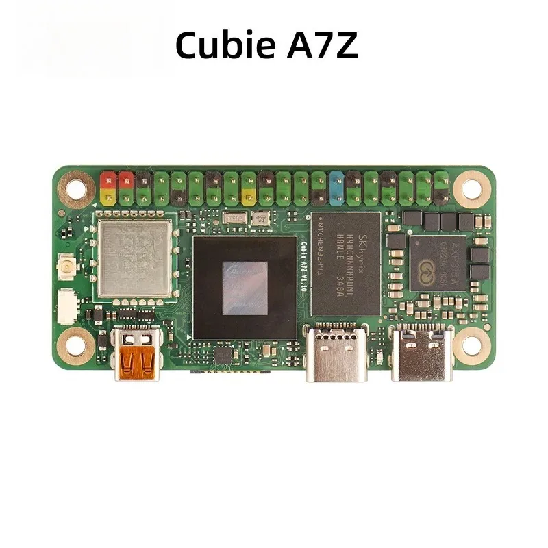 Cubie A7Z SOC octa-core CPU dual-screen display RISC-V cooperative control