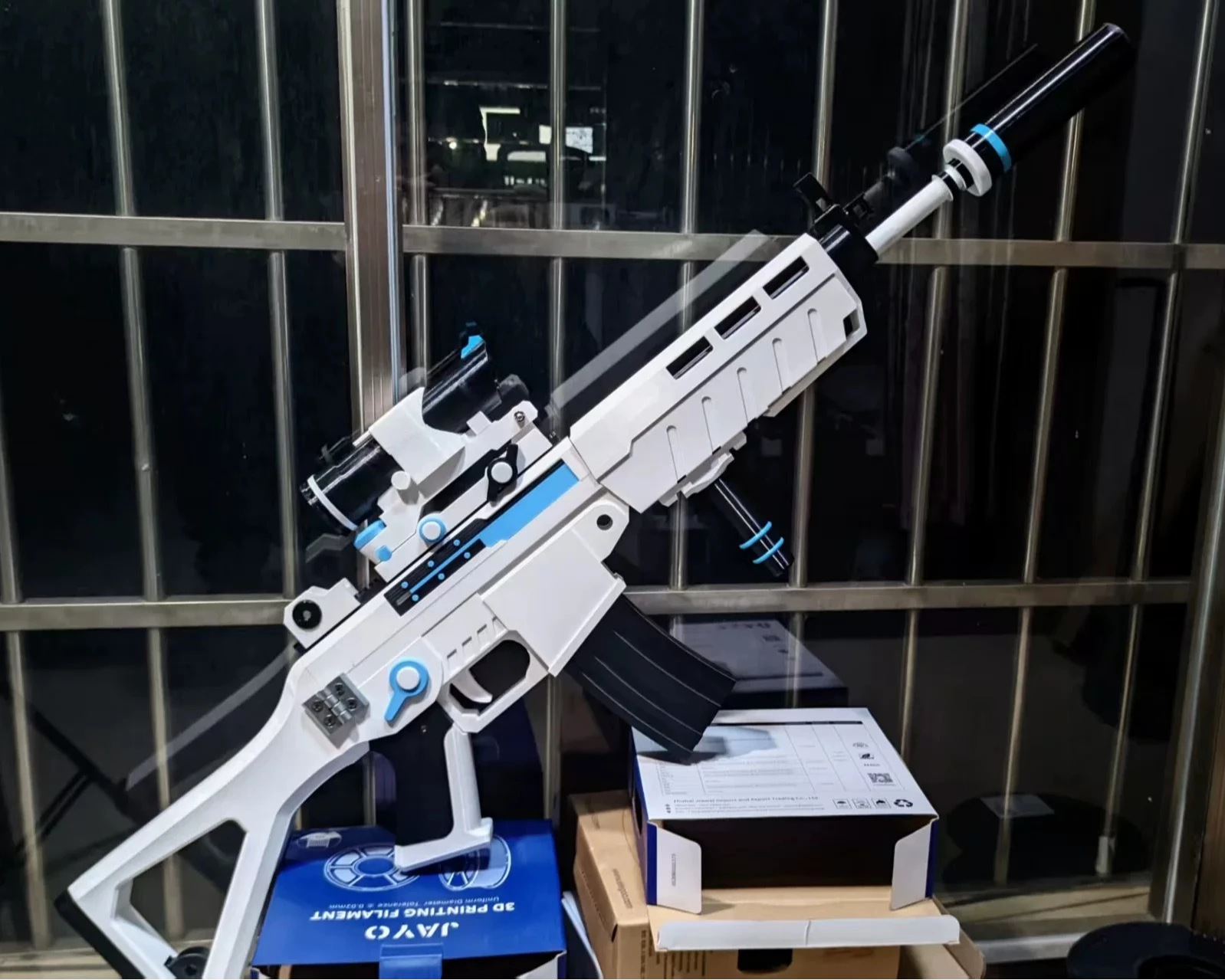 3D Printed Resin Toy Gun Model Cosplay Prop Military Collector Display Model - Non-Firing