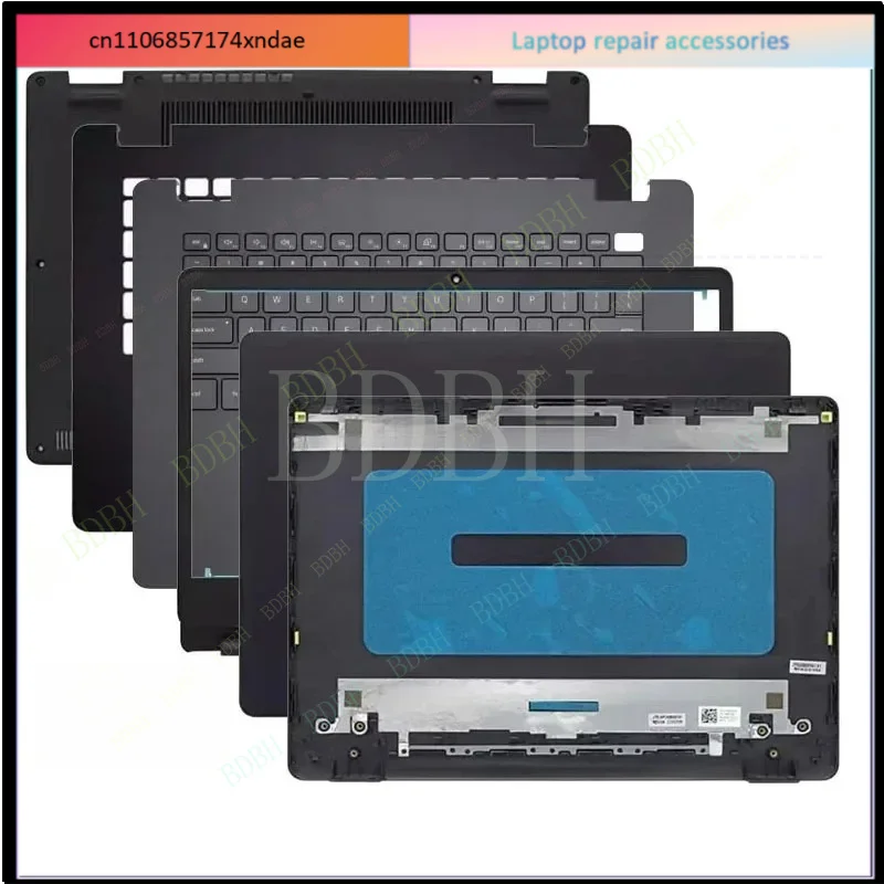For Vostro 3400 3401 3405 V3400 V3401 V3405 Laptop LCD Rear Cover/Front Frame/Palm Pad Keyboard/Bottom Cover Black