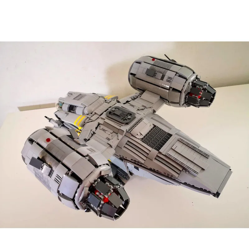 

MOC-37840Зажим для фильма, космический космический корабль, линкор, строительный блок, модель4530 деталей, MOC, креативная детская игрушка на день рождения для мальчиков, подарок