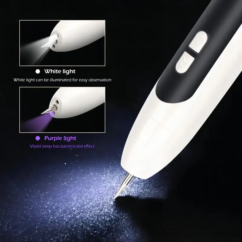 12-stufiger Laser Plasma Pen Gesicht Haut Tag Dark Spot Remover Maulwurf Tattoo Gesichts Sommersprossen Warze Entfernung Maschine Schönheit Pflege