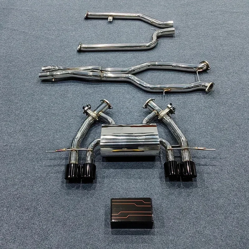 

Factory Hot Selling High Quality G87 M2 Exhaust for S58 G87 M2 3.0T Valved Catback Exhaust With Muffler