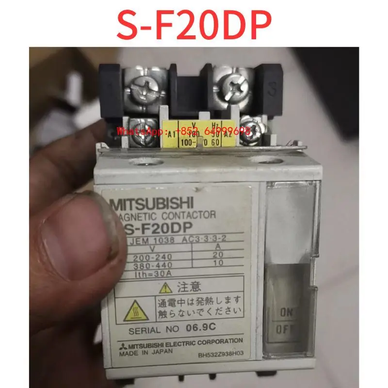 

Second-hand The electromagnetic contactor S-F20DP has good function