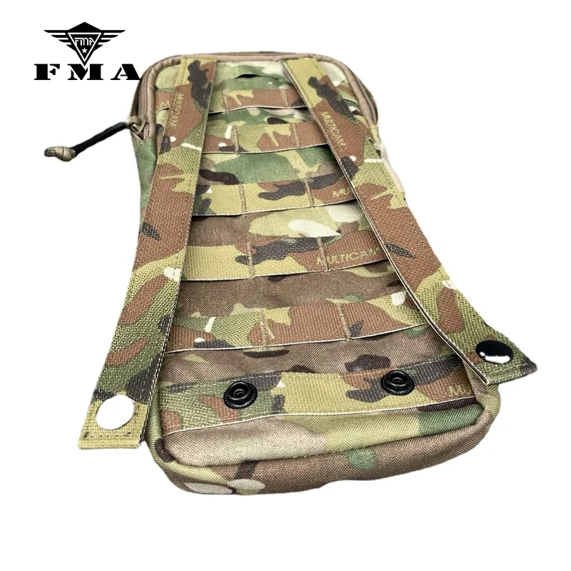 FMA Tactical 330 Water Bags MC Hanging Pouch 500D  Tactical Vest Accessories Pouches Fan 2L Water Bag