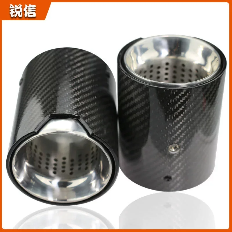 

Suitable for BM MP M5 F90 car exhaust pipe modified carbon fiber tail throat stainless steel tail nozzle directly from the manu