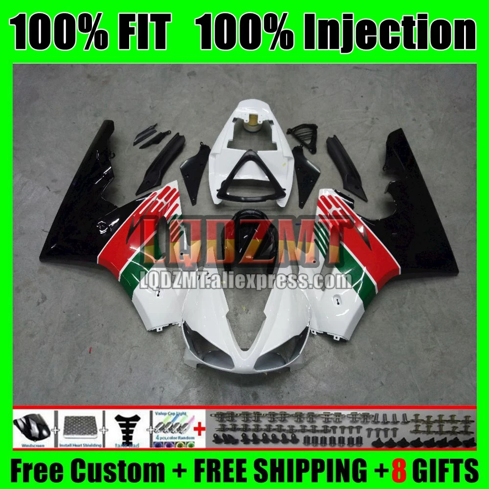 Injection Body For Triumph Daytona 675 CC 09 10 11 12 09-12 119No.106 Daytona675 2009 2010 2011 2012 OEM Fairing Red black Kit