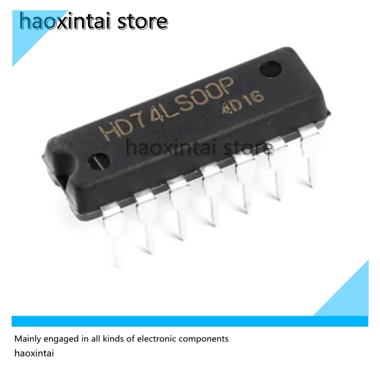 5PCS Original authentic straight plug HD74LS00P HD74LS02P HD74LS04P HD74LS08P six inverter Quad 2-input and gate logic IC chip