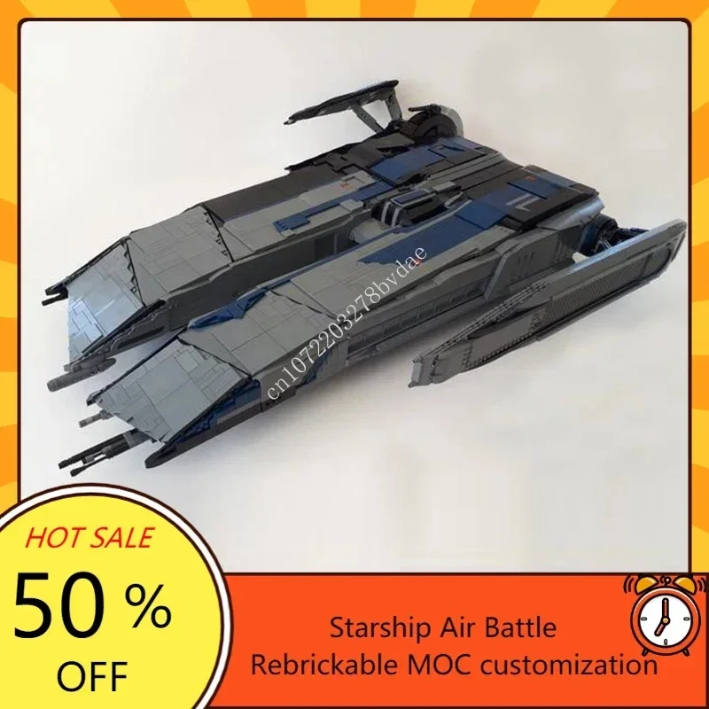 9222PCS The Rogue Shadow Space War Militare MOC SpaceShip Modello di battaglia Puzzle personalizzati Educazione fai da te Modello di assemblaggio Giocattoli regalo