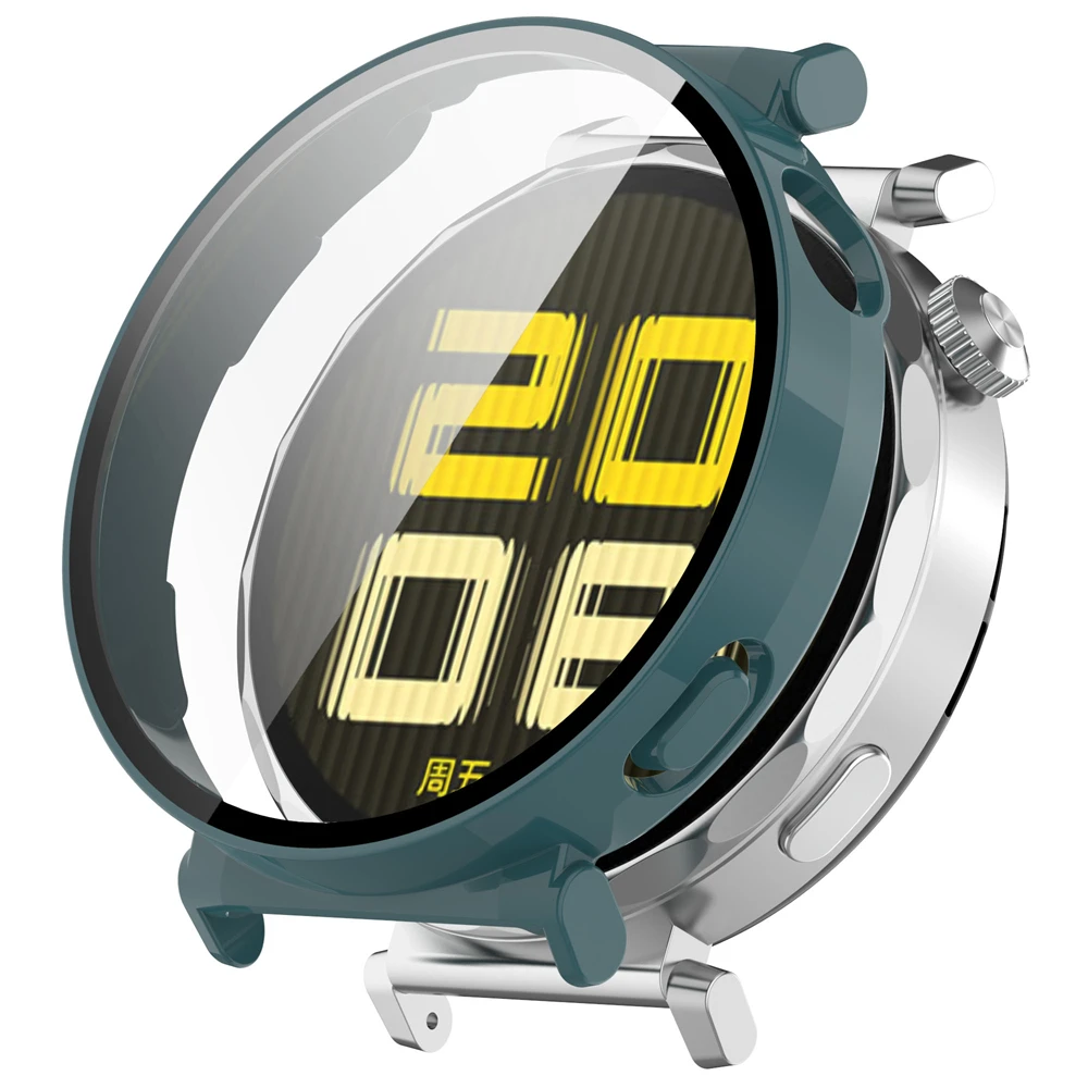 Custodia protettiva e protezione schermo in vetro temperato per Huawei Watch GT5 Telaio da 41 mm Accessori protettivi sottili per PC di alta qualità
