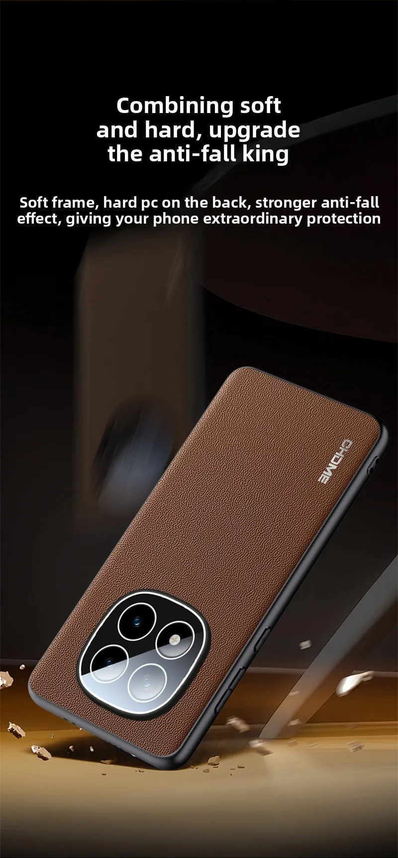 Handyhülle für Xiaomi Redmi Note 14 13 Pro Plus 5G Coque Leder Silikon Weich für Redmi Note 15 Pro+ Kameraschutz-Cover – Detail 8