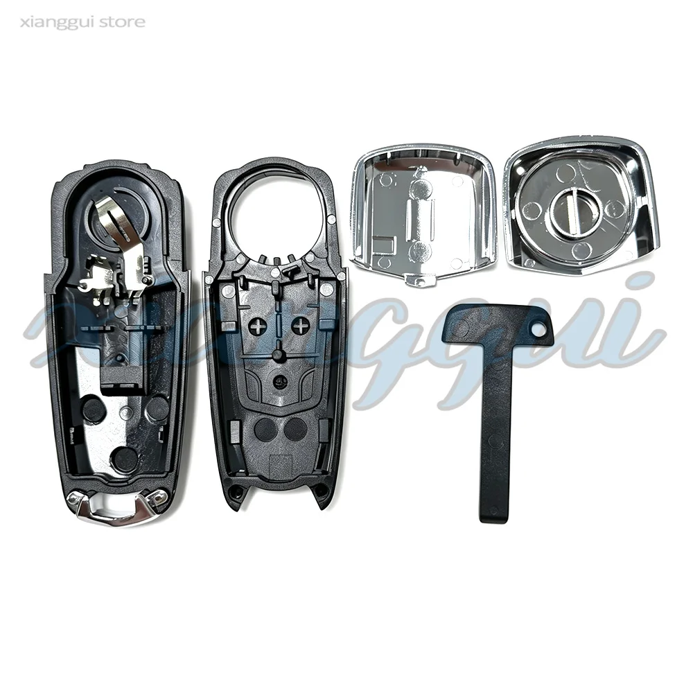 2 Buttons Car Key Housing Key Case Shell for Opel Zafira Astra GTC TT 2-Door Roadster
