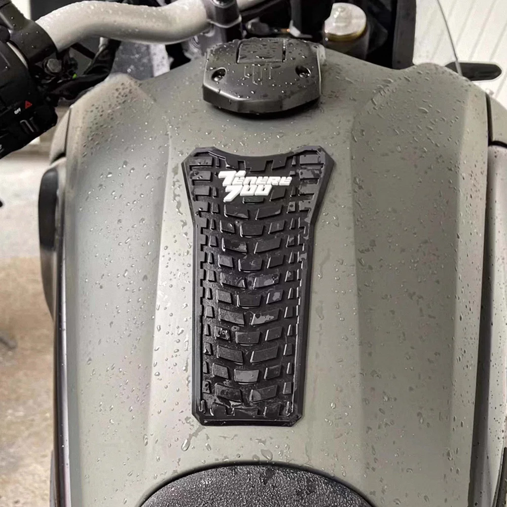 For Yamaha Tenere 700 Tank Pad Stickers Motorcycle Accessories Fueltank Protector Tankpad Side Decal Slip On XTZ Tenere700 Rally