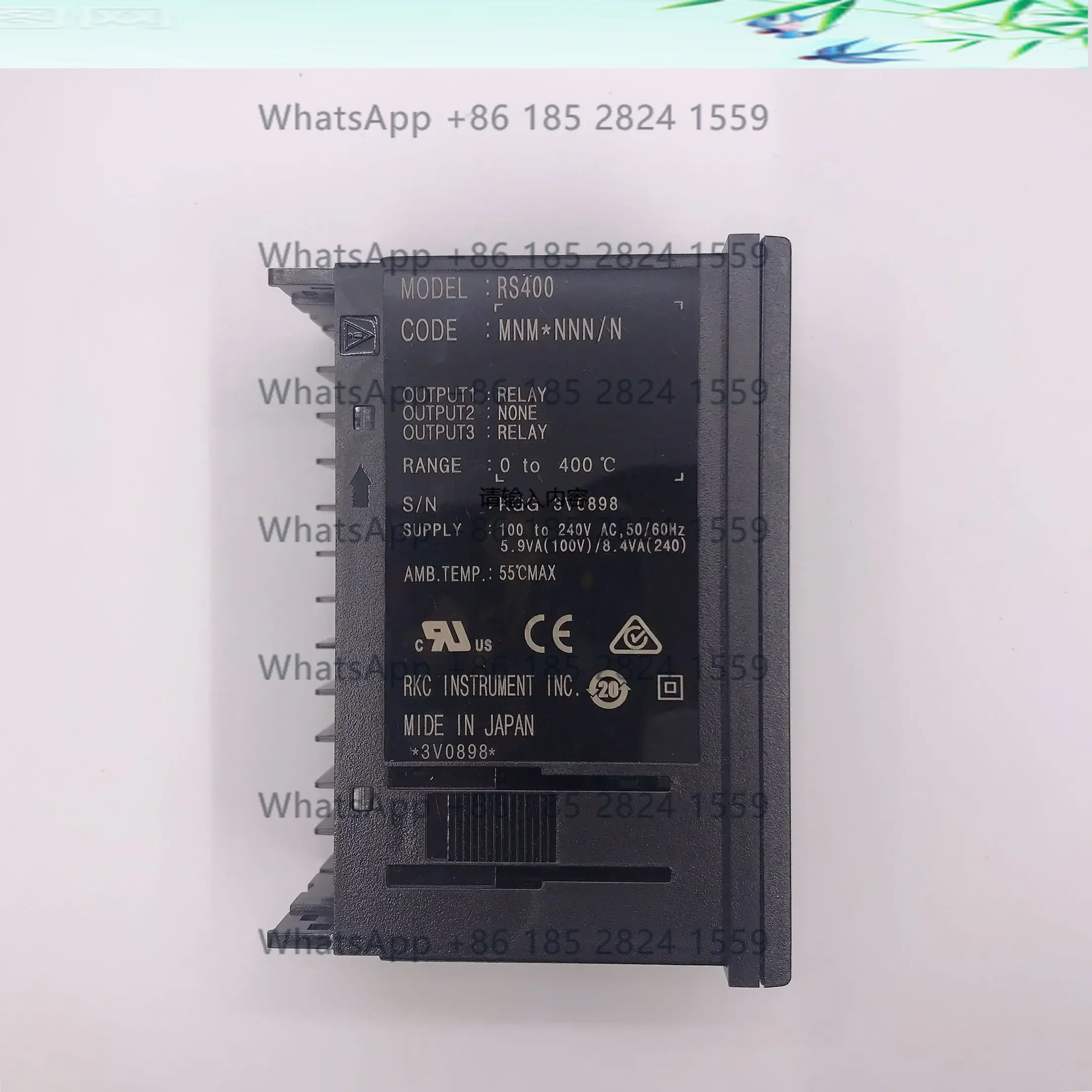 

Регулятор температуры, измеритель температуры RS400 MNM * NNN/N 0-400 градусов НОВИНКА