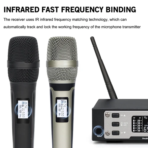 Imagen 2 del producto EW135G4 SKM9000 micrófono inalámbrico UHF con nombre Original para Karaoke, discursos de escenario, banda de actuación de boda