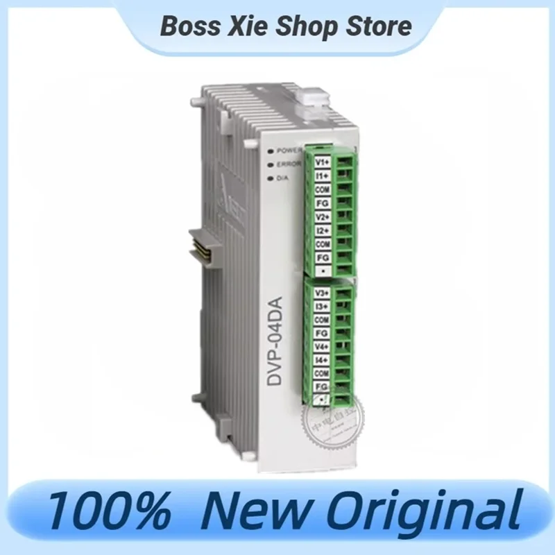 New Original Dvp06xa-s2 Dvp06ad-s Dvp04da-s2 Dvp02da-s Dvp04ad-s Analog Plc Power Module