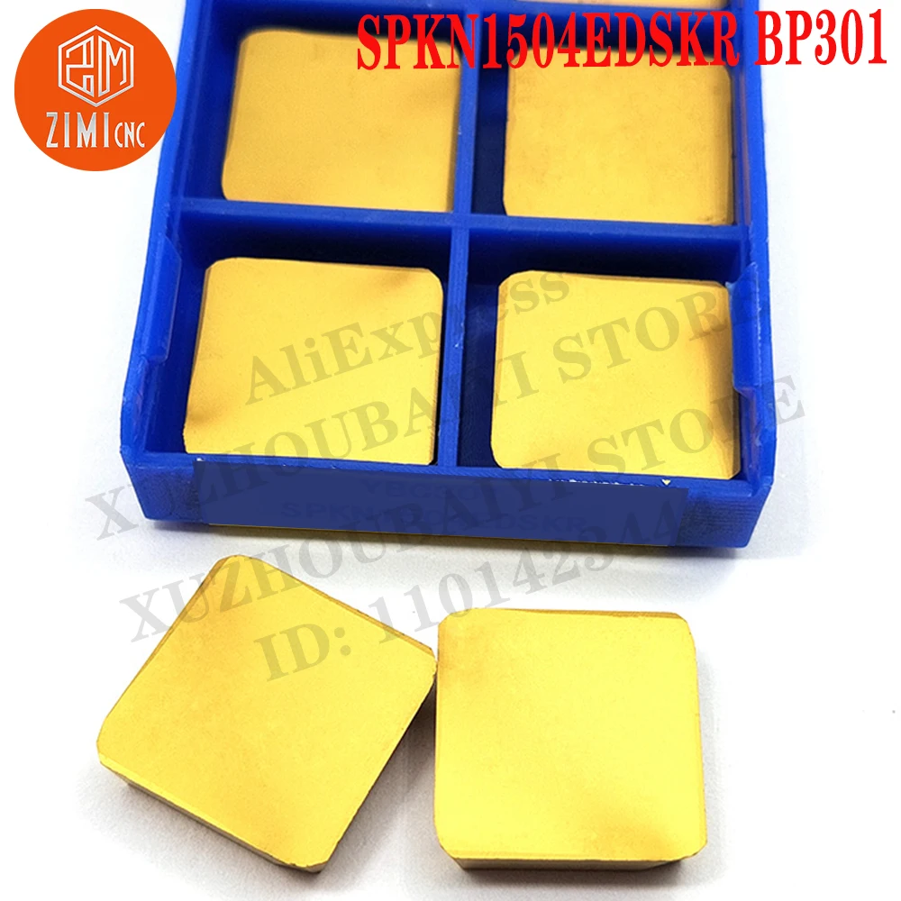 Spkn 1504 Edskr Ferramentas Cnc Mecânico Torno de Metal Fresa Pastilhas de Metal Duro Mecânico Inserções de Torneamento Spkn1504edskr Bp301