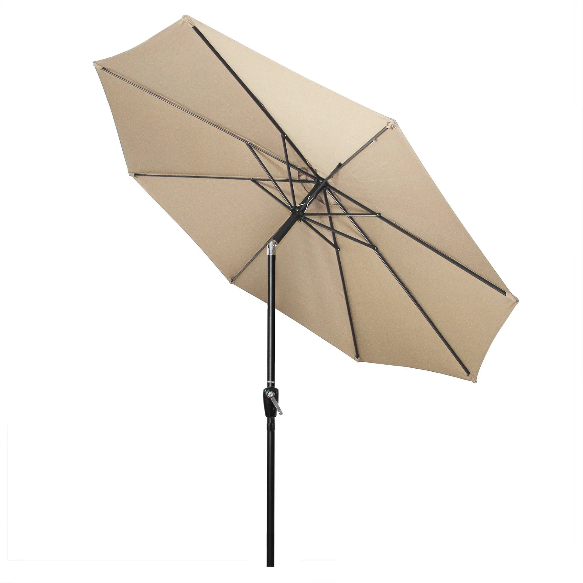 Outdoor parasols, sun umbrellas, commercial courtyards, gardens, beach advertisements, stall turning head, outdoor hand-pushing