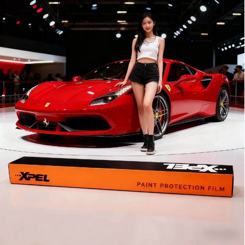 

6,5 MIL XPEL Ultimate Plus ТПУ PPF глянцевая прозрачная защитная пленка для краски, самовосстанавливающаяся термостойкая 10-летняя гарантия