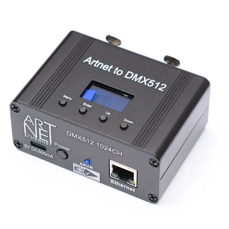 ABDW-Artnet DMX512 Ethernet Lighting Controller Interface 2 Universe 1024 Disco,RDM/Ascn Version
