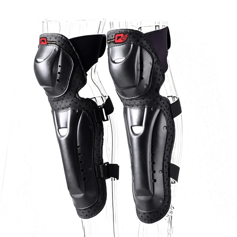 

Наколенники для горного велосипеда, защитное снаряжение для езды на велосипеде, скейтборде, лыжах, мотокросса, 4 шт.