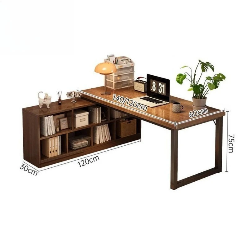 

Gaming table, double computer table, corne , integrated table, side by side L-shaped desk