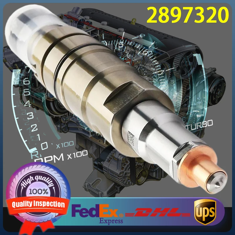 

2897320 4384363 High Quality Common Rail Diesel Fuel Injector for Cummins XPI QSX15 ISX15 Diesel Engine