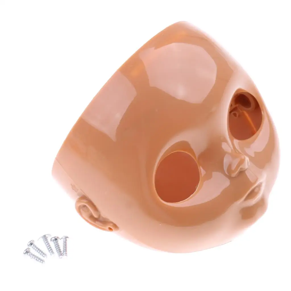 Blythe Dolls Head Change Shell Faceplate Backplate Parts for 12inch Takara Blythe Doll Accessories Set