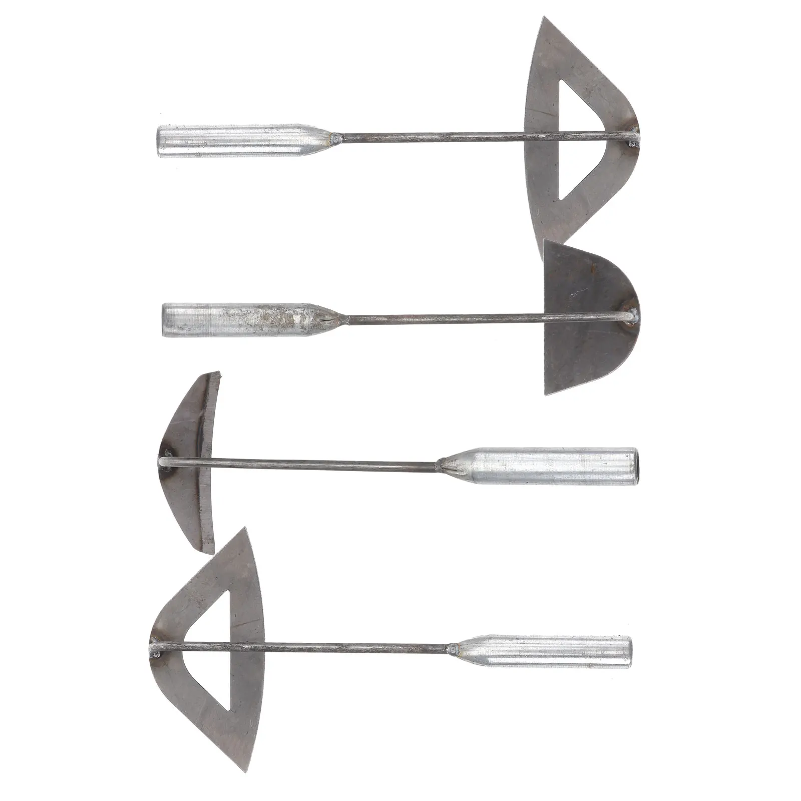 

4Pcs Garden Hand Hoes Multipurpose Sturdy Iron Material Easy Operating Manual Weeding Tools Gardening Hand Tools Housewarming