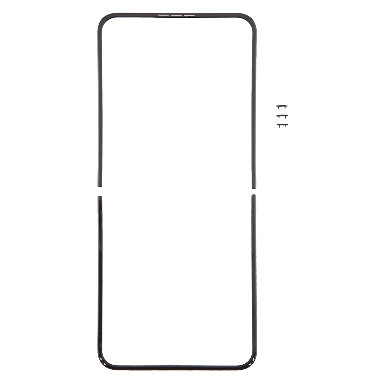 Dla Samsung Galaxy Z Flip5 SM-F731B Przednia ramka ekranu LCD — zdjęcie produktu 4