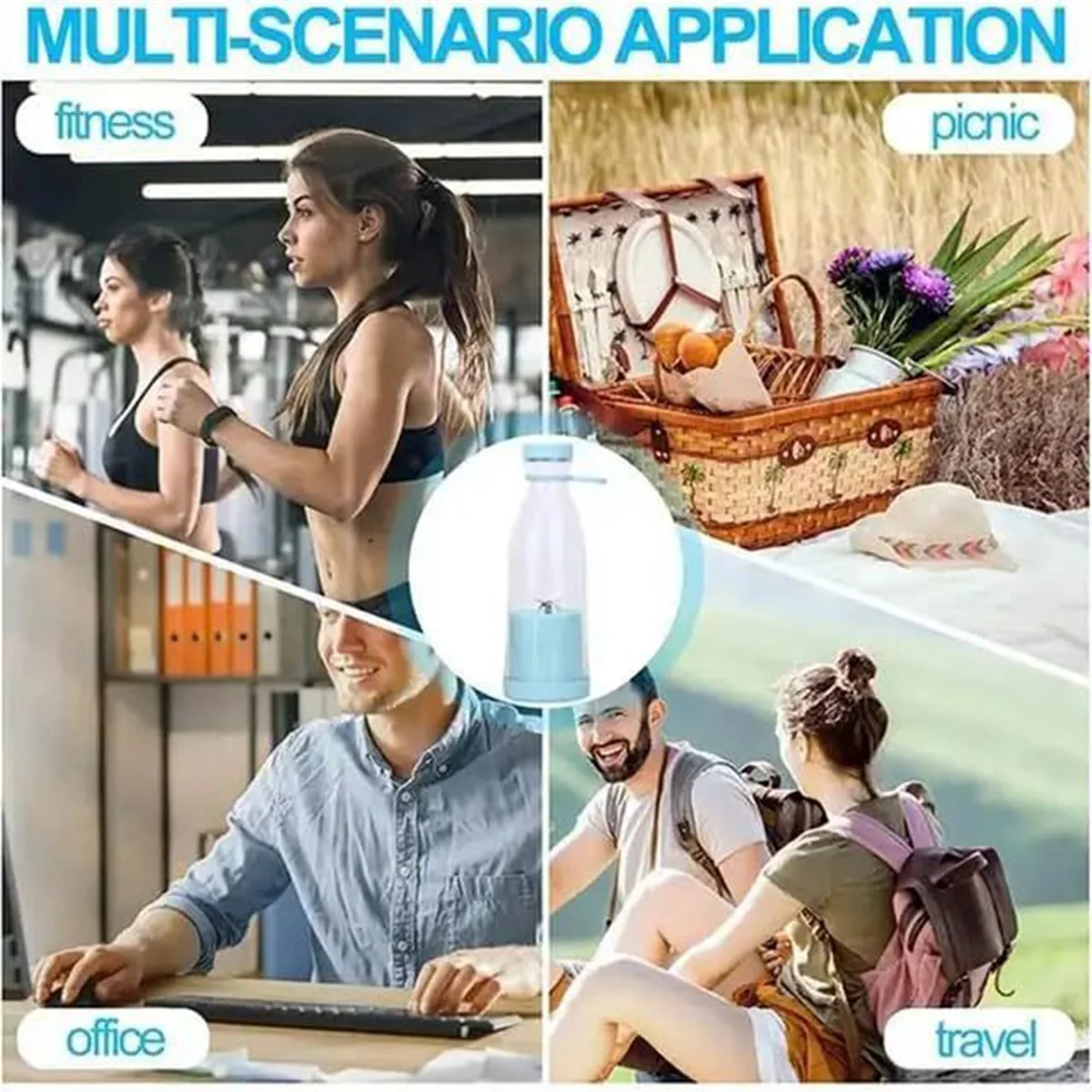 خلاط محمول قابل لإعادة الشحن ، عصارات كهربائية ، خلاطات فواكه ، خلاط صغير للعصير USB ، آلة صنع العصير الشخصية