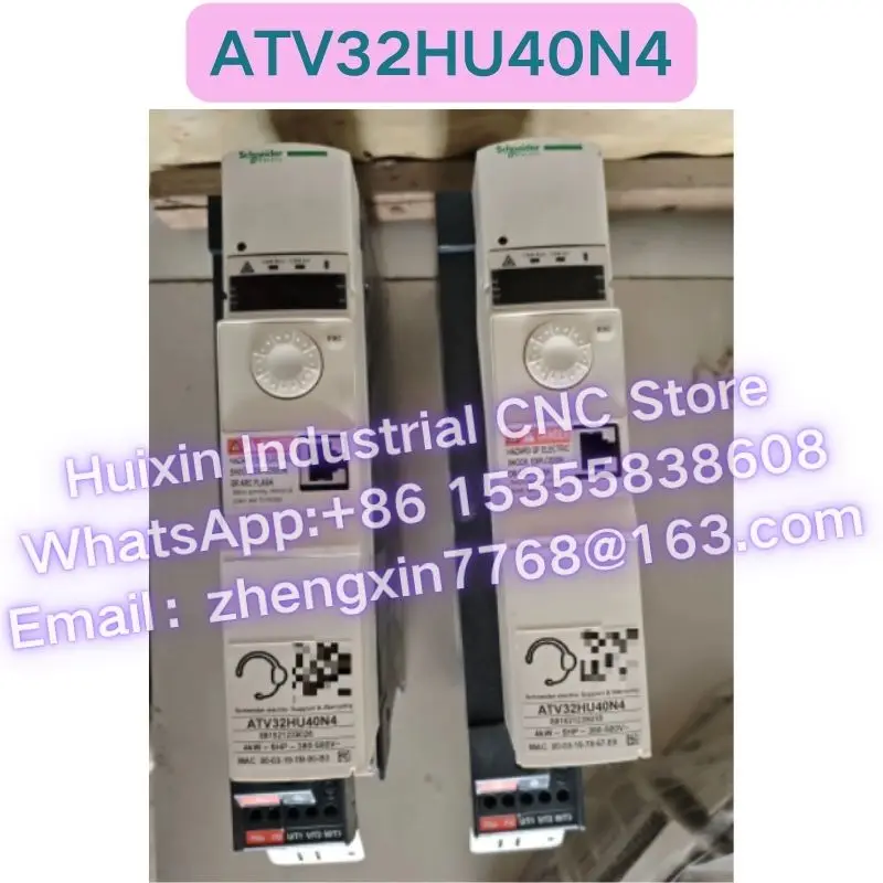 Used Frequency Converter ATV32HU40N4 Normal Function Tested OK Fast delivery