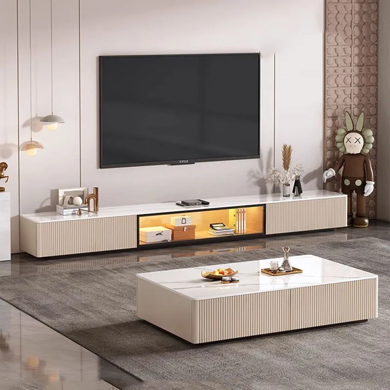 مكبر صوت خشبي حامل تلفاز وحدة تحكم ترفيهية جدار غرفة المعيشة طاولة تلفاز أفلام جمالية Suporte Para Tv أثاث على الطراز الصيني #1