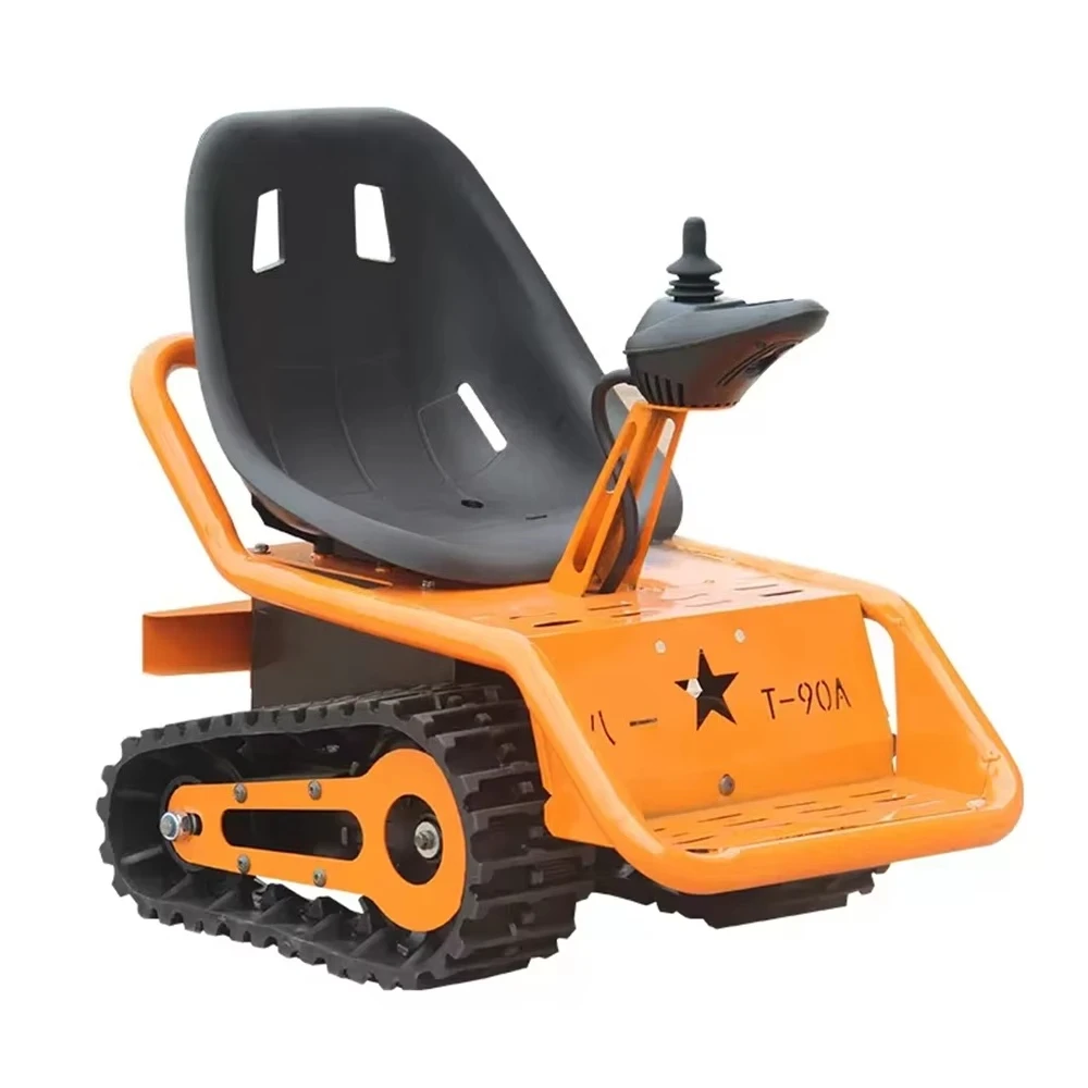 Off-road Electric Dual-Motor Track Drift for Home Entertainment, Children's Kart Tracked Small Tank Car