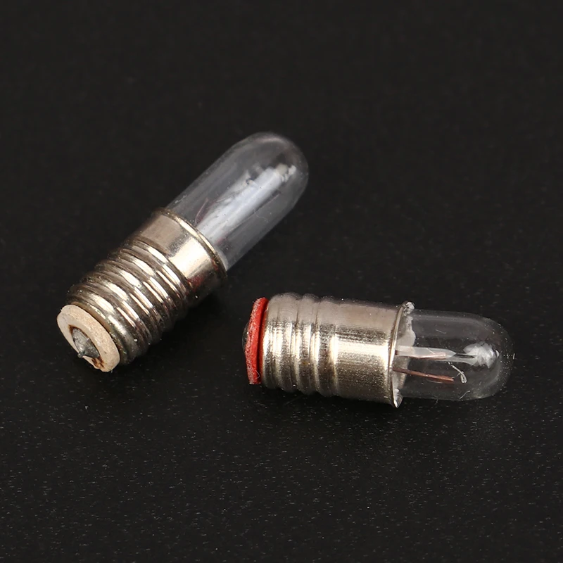5 pz/lotto Mini indicatore luminoso lampadina E5 6.3V 12V lampadina piccola lampada di segnalazione lampadina in miniatura con perline