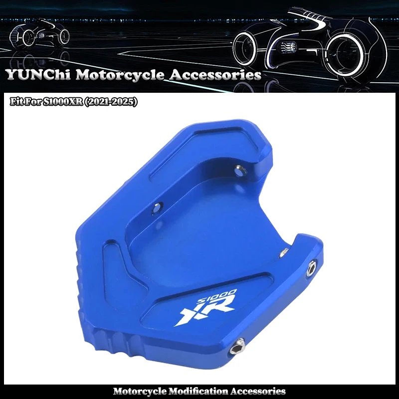 Fit For BMW S1000XR S1000 XR S 1000XR 2021-2025 Motorcycle Kickstand Foot Side Stand Extension Pad Support Plate Enlarge