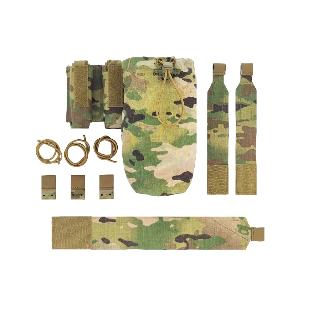 Outdoor Tactical Combination Recycling Bag Miscellaneous Bag (9mm Double Clip Bag+556 Single Chain)