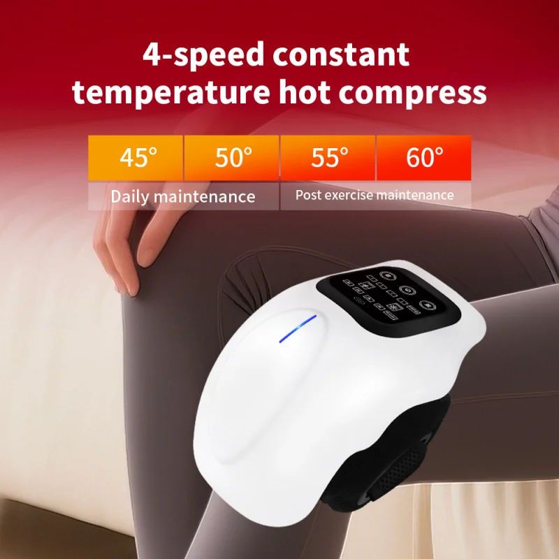 Multifunctional Smart Cordless Knee Massager Vibration Knee Relaxing Massage Machine Joint Knee Device Gifts for Friends