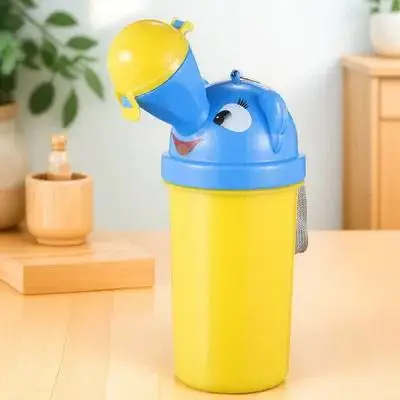 نونية سيارة محمولة للأطفال الصغار الأولاد والأطفال، زجاجة مبولة للسفر في حالات الطوارئ، خفيفة الوزن ومضادة للتسرب وقابلة لإعادة الاستخدام لرحلة السيارة الخارجية #1