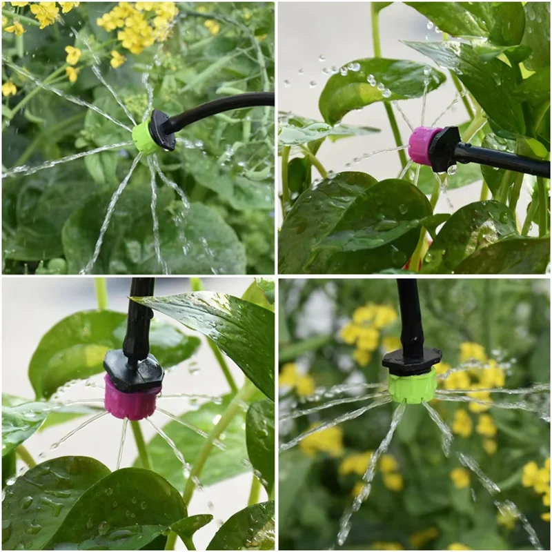 

BYBS-DIY Automatic Flower Pot Watering Kit With Micro-Drip System For Gardens And Homes, Adjustable Drippers