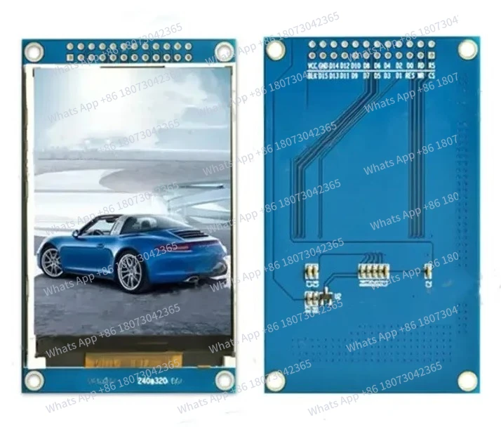 

Maithoga 2,8-дюймовый 24-контактный цветной ЖК-экран с платой адаптера ILI9341 ST7789 IC привода 16-битный параллельный интерфейс 240 (RGB) * 320