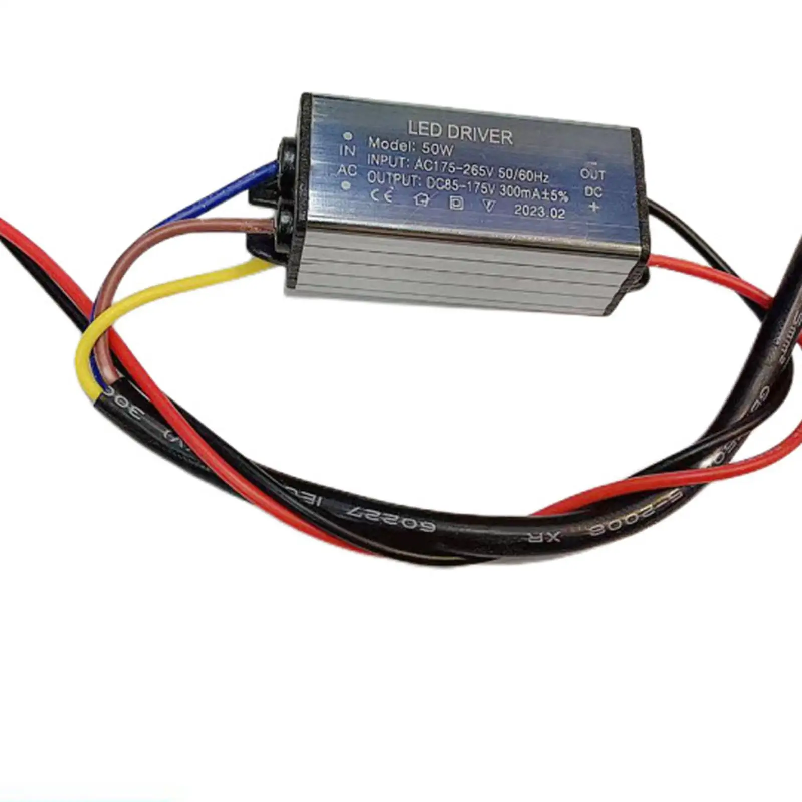 Low voltage output of waterproof, LED power adapter for LED strips, industrial