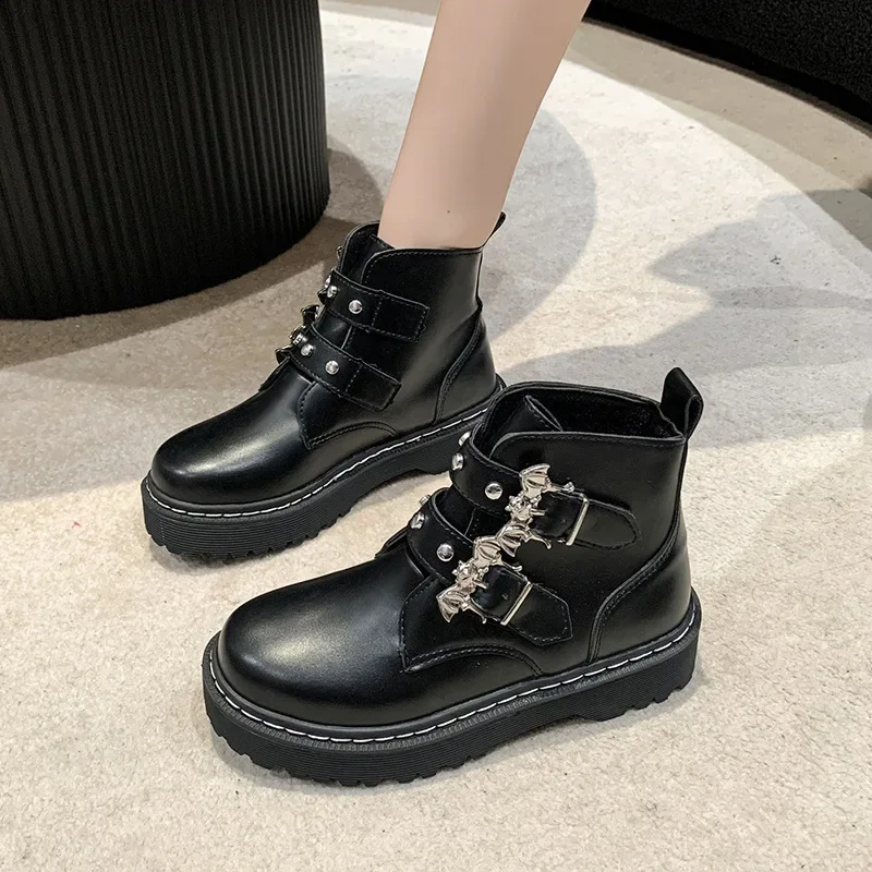 

Women's Boots 2024 Autumn Women Ankle Boots Platform Wedges High Heels Short Boots New Fashion Design Zip Cosplay Shoes of Women