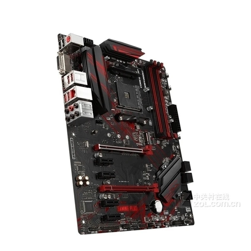 For B450 GAMING PLUS Motherboards Socket AM4 DDR4 128GB For AMD B450 Desktop Mainboard M,2 NVME USB3.0